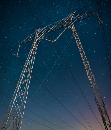 low angle photography of transmitter tower